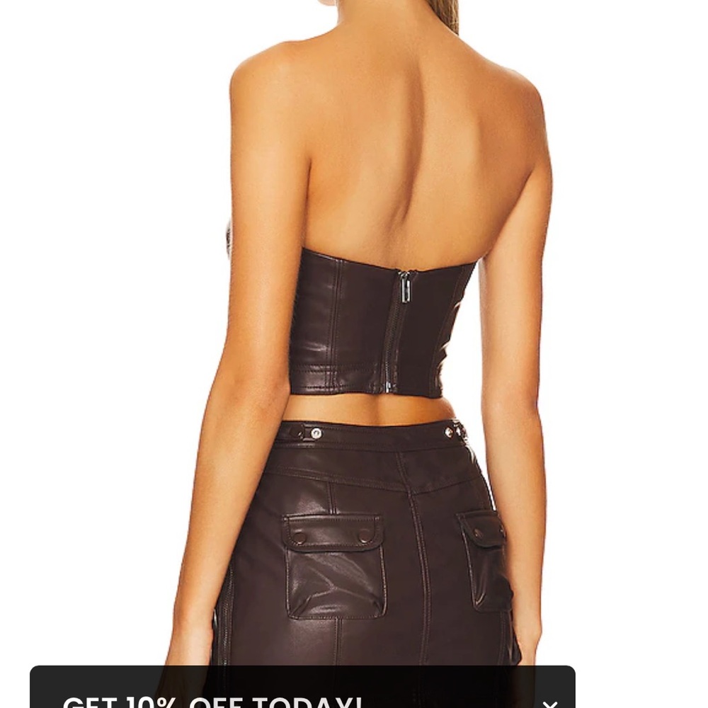 LPA Brown Corset Top